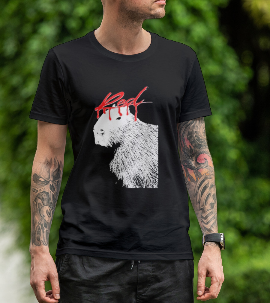 Red Capybara X Carti WLR T-Shirt