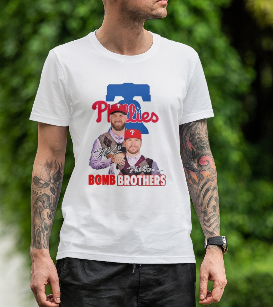 Phillies Bomb Brothers Phillies Signature Bomb Brothers T-Shirt