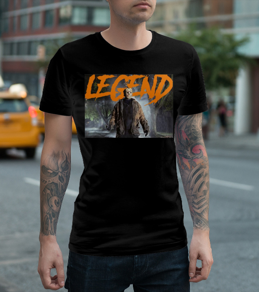 Legend Jason Voorhees Spooky Halloween T-Shirt