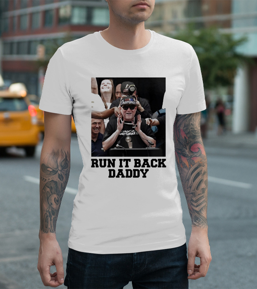 Run It Back Daddy Champions Michael Malone Denver Nuggets T-Shirt