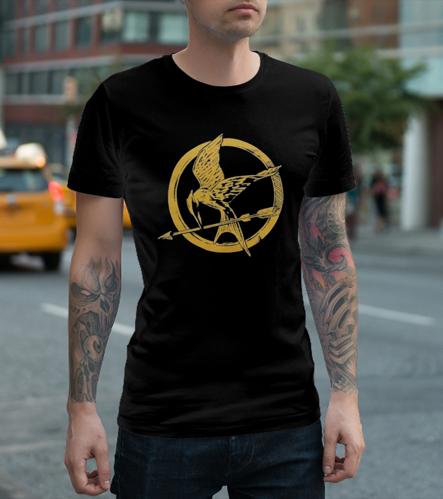 The Hunger Games Mockingjay Emblem T-Shirt