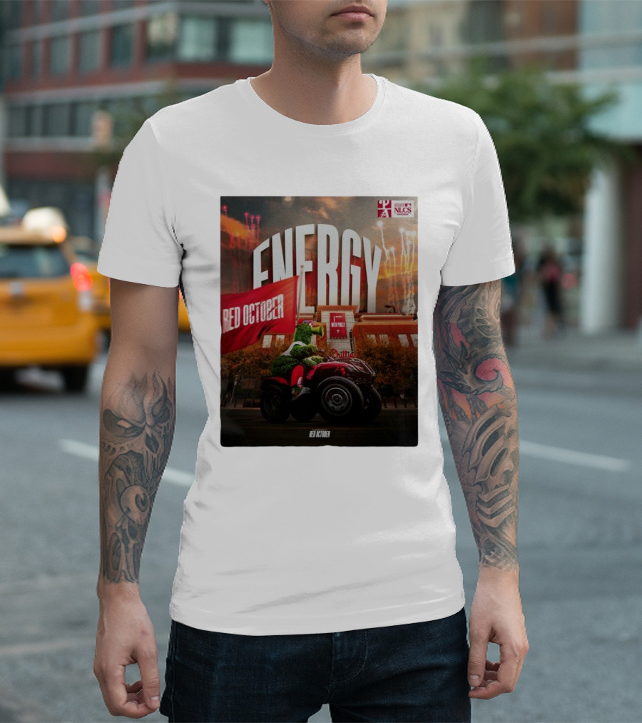 Energy Red October Philadelphia Phillies NLCS T-Shirt