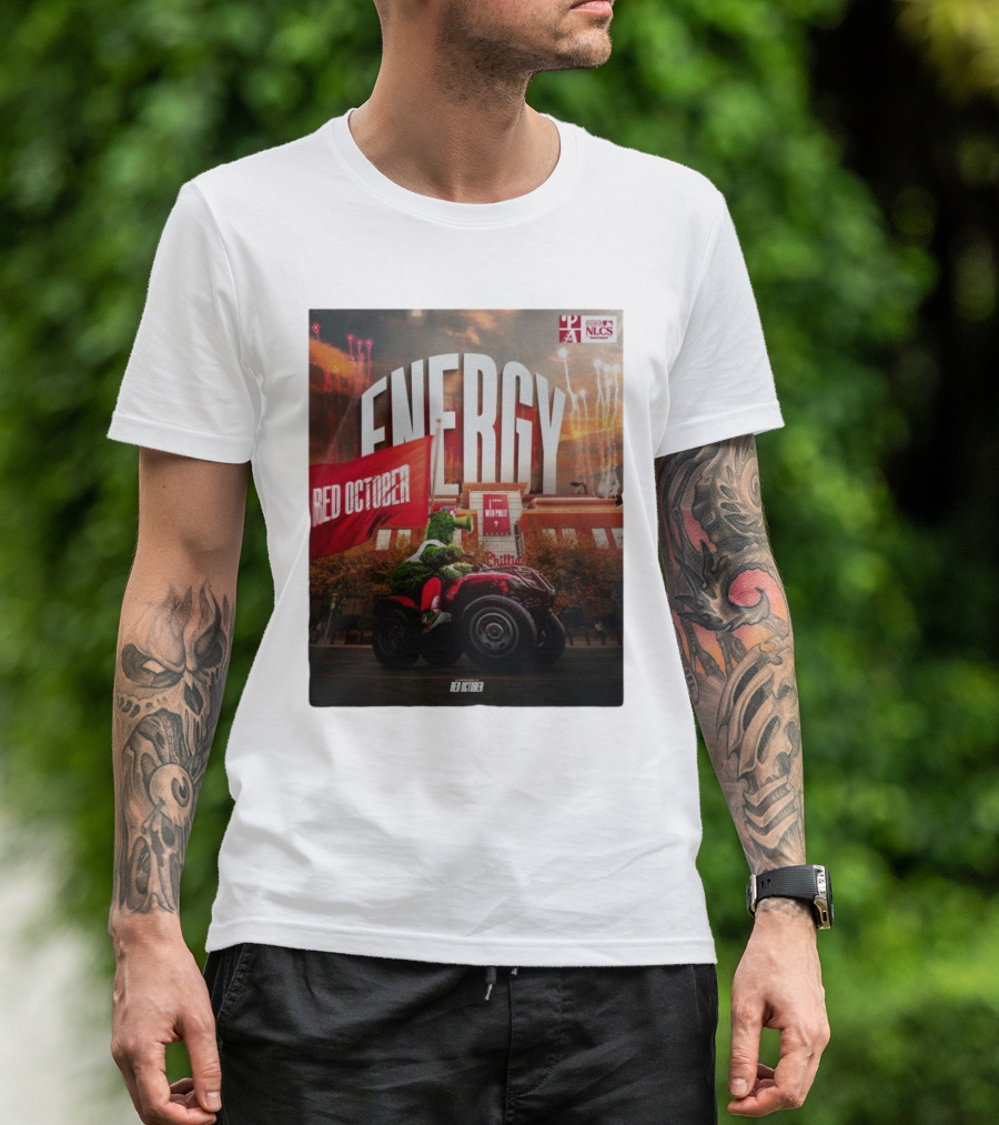 Energy Red October Philadelphia Phillies NLCS T-Shirt