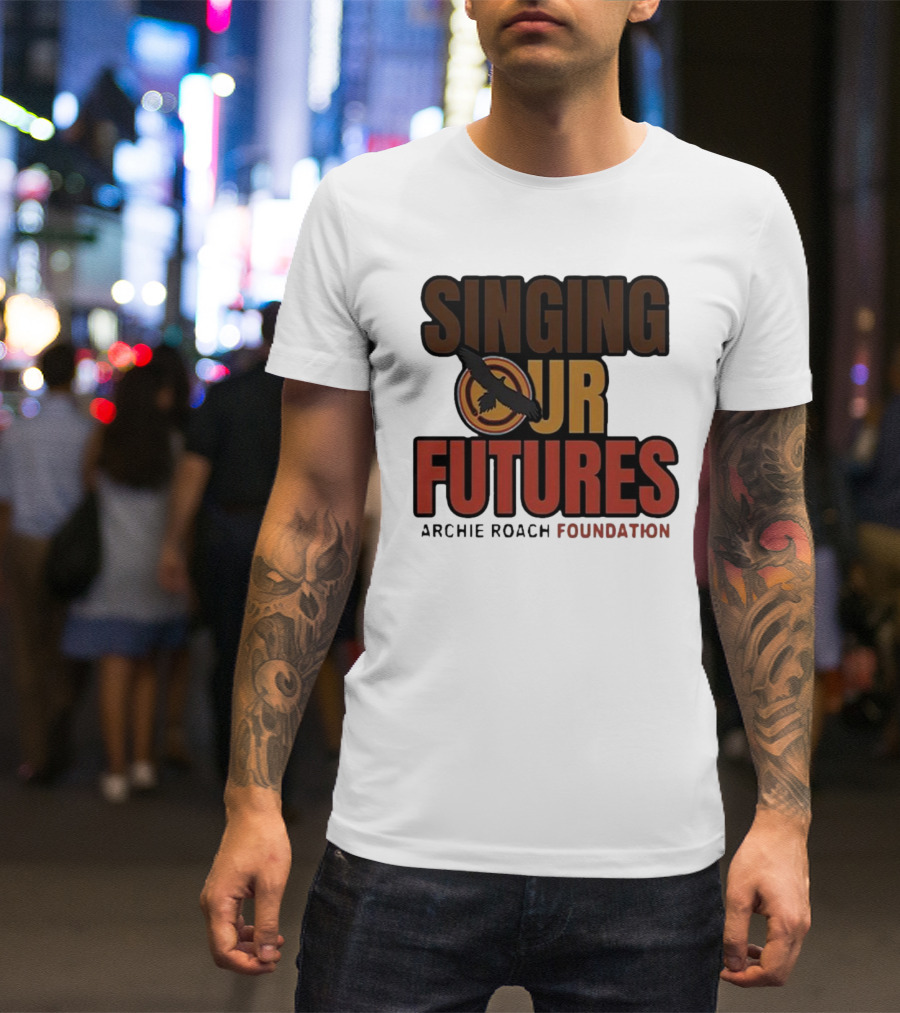 Singing Our Futures Archie Roach Foundation Ausmusic Bird T-Shirt