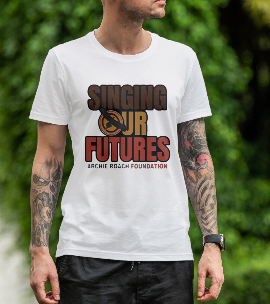 Singing Our Futures Archie Roach Foundation Ausmusic Bird T-Shirt