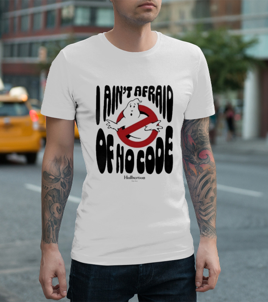 Julien Barbier I Ain’t Afraid of No Code Halberton T-Shirt