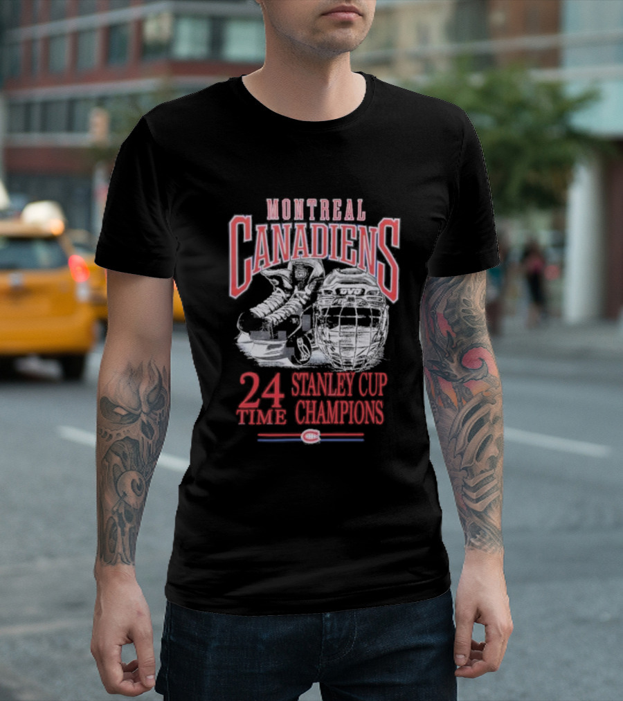 Montreal Canadiens Ovo 24 Time Stanley Cup Champions NHL T-Shirt