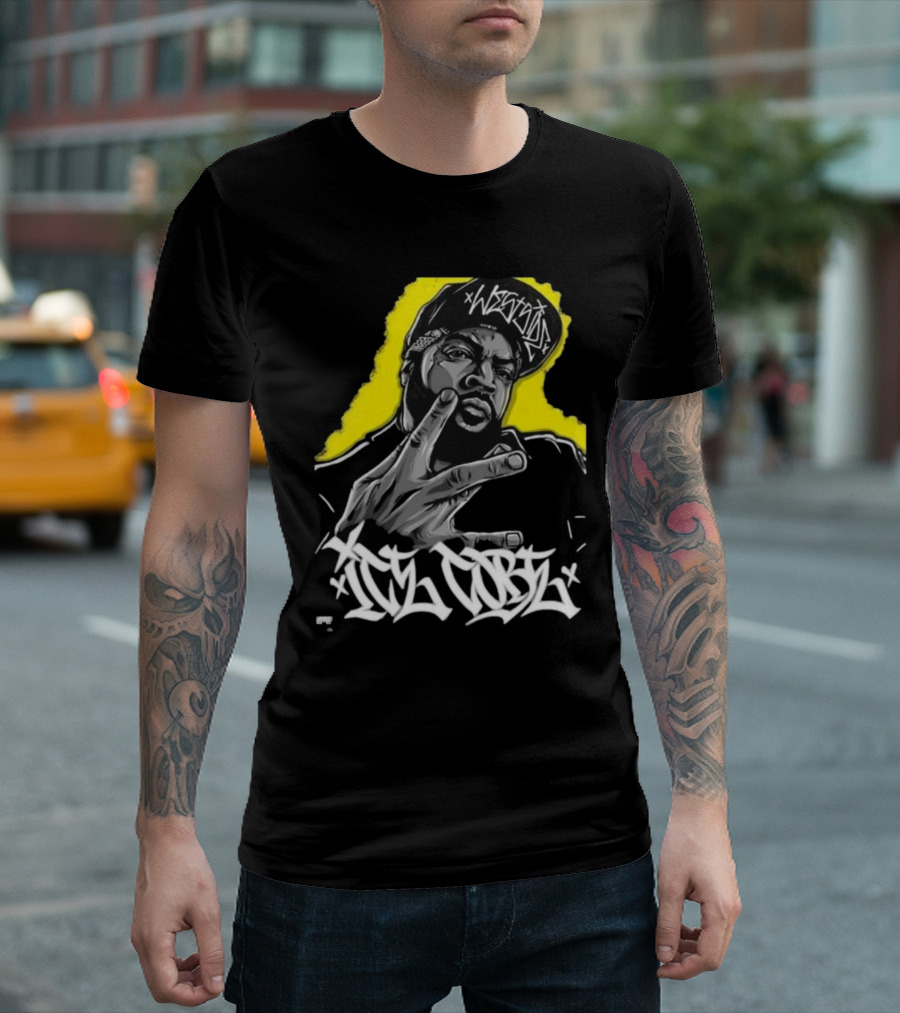 Ice Cube Westside Hand Gesture Hip Hop T-Shirt
