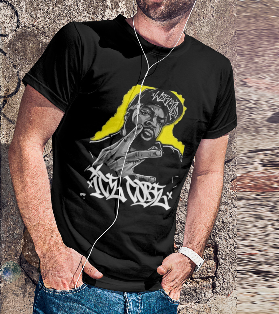 Ice Cube Westside Hand Gesture Hip Hop T-Shirt