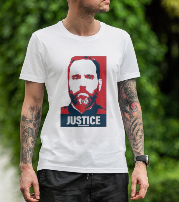 Meidastouch Store Jack Smith Justice Iconic Red And Blue T-Shirt