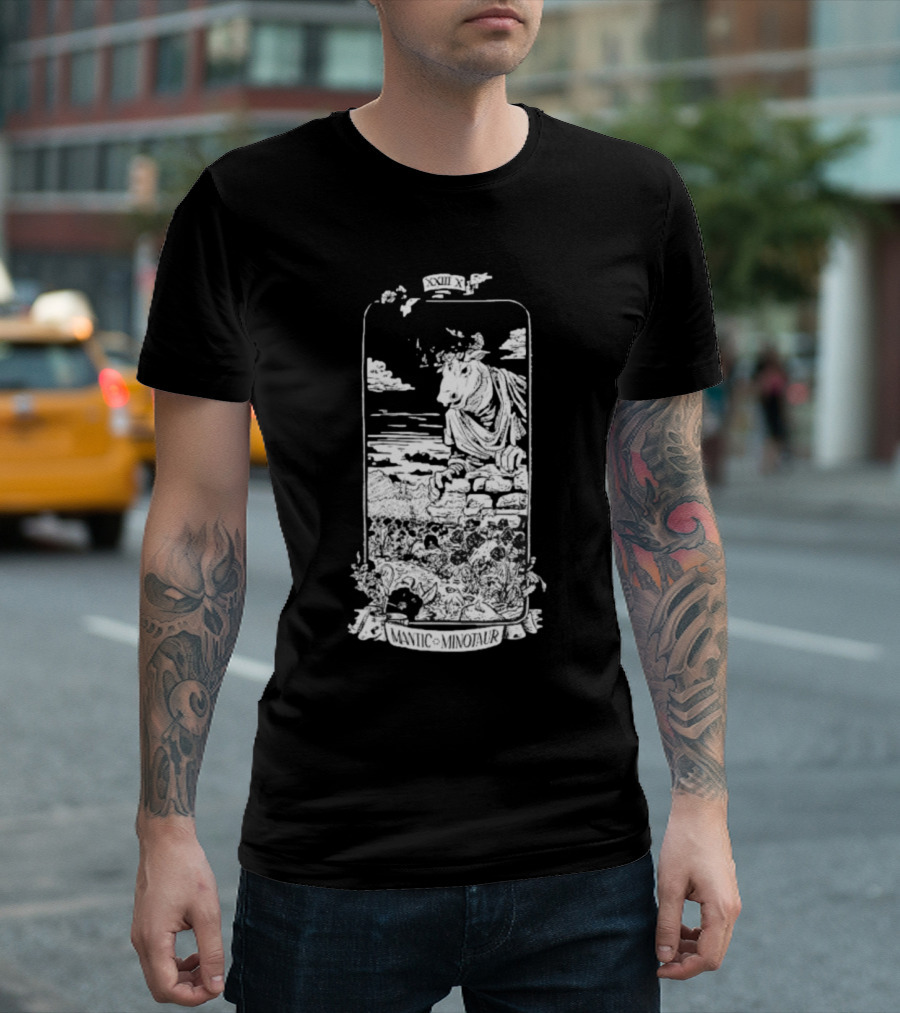 Mantic Minotaur XXIII XI Mythical Beast T-Shirt