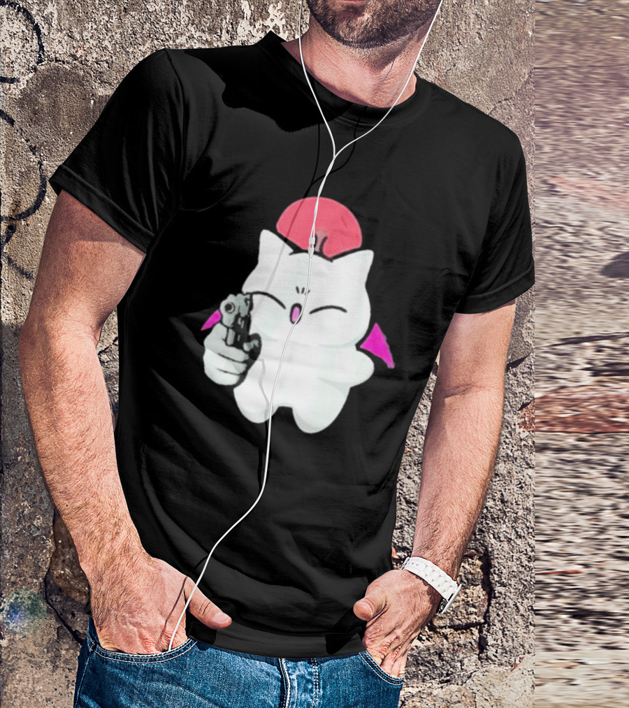 Zepla Blizzcon Xepla Gun Moogle Iconic Character T-Shirt