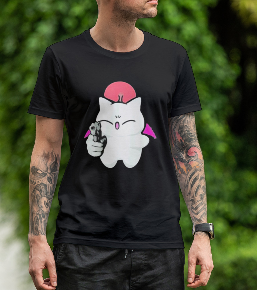 Zepla Blizzcon Xepla Gun Moogle Iconic Character T-Shirt