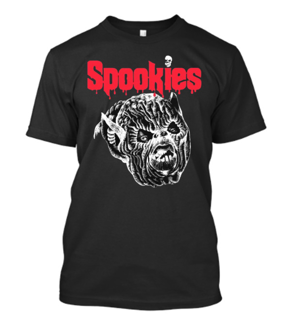 Spookies Terror Vision Creepy Monster Face Horror T-Shirt