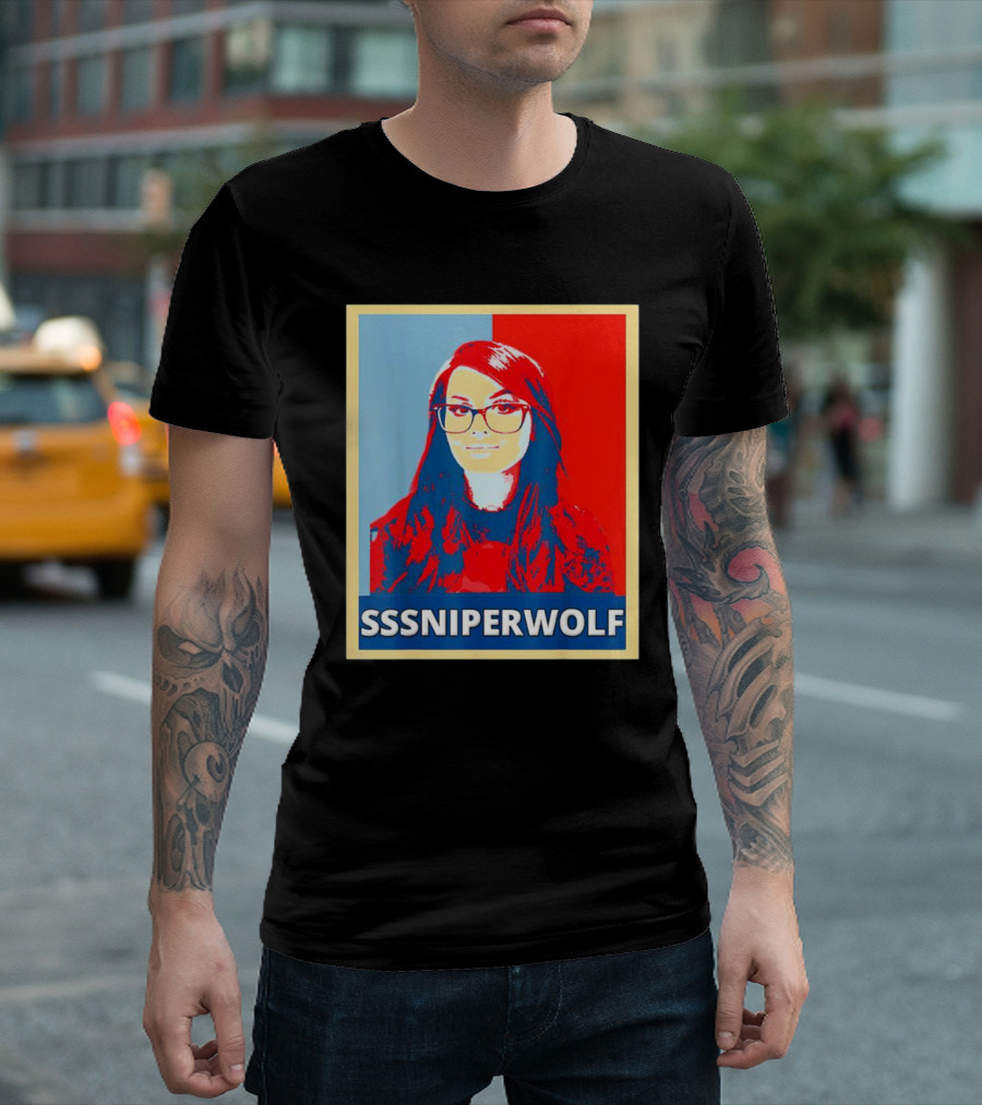 SSSniperWolf Pop Art Campaign T-Shirt