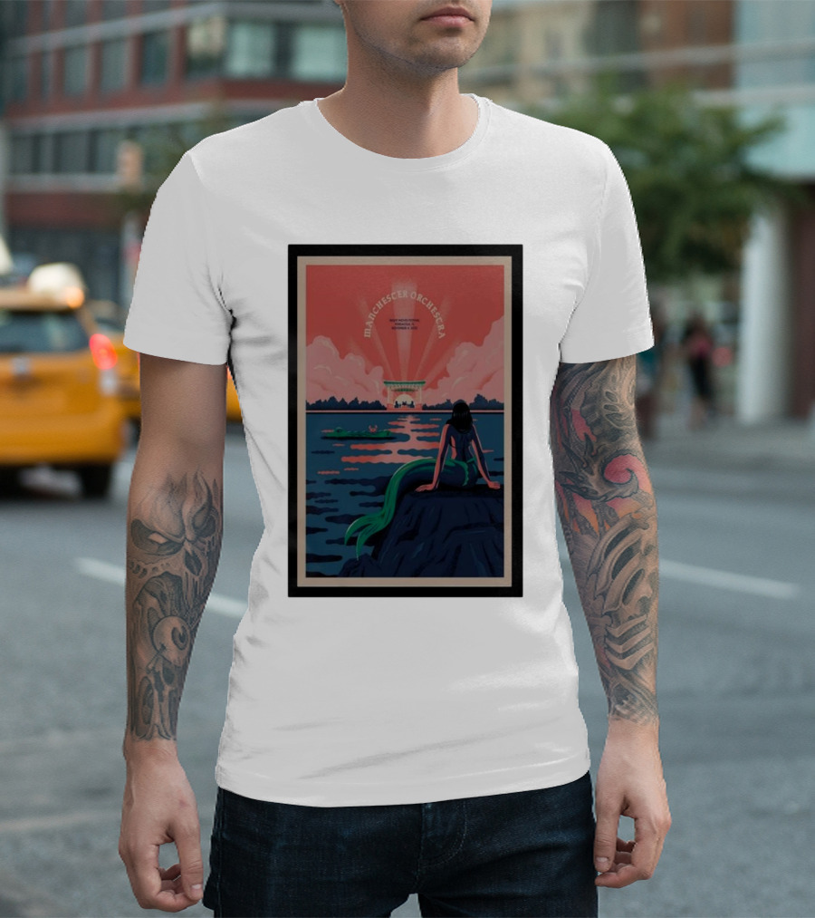 Manchester Orchestra Night Moves Fest November 04 Pensacola Mermaid T-Shirt