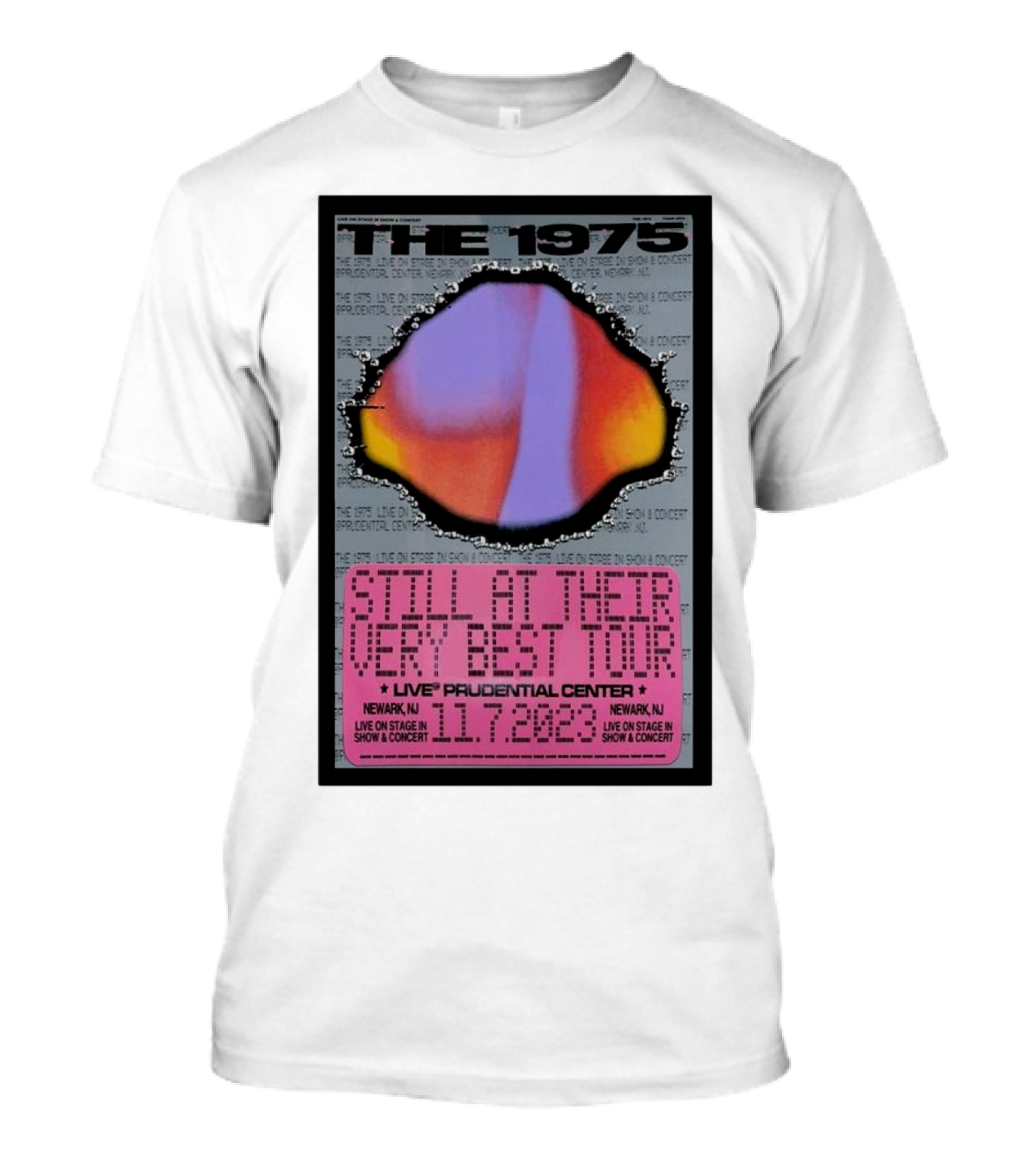 The 1975 Still At Their Very Best Tour Live Prudential Center Newark NJ 11.7.2023 T-Shirt