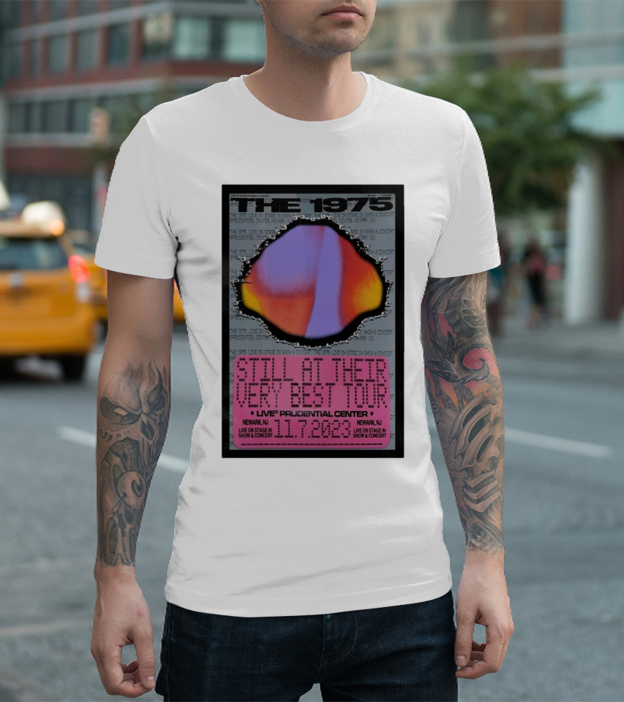 The 1975 Still At Their Very Best Tour Live Prudential Center Newark NJ 11.7.2023 T-Shirt