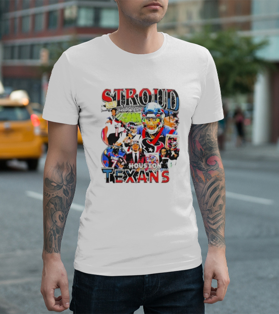 Stroud CJ Houston Texans Champions Images T-Shirt