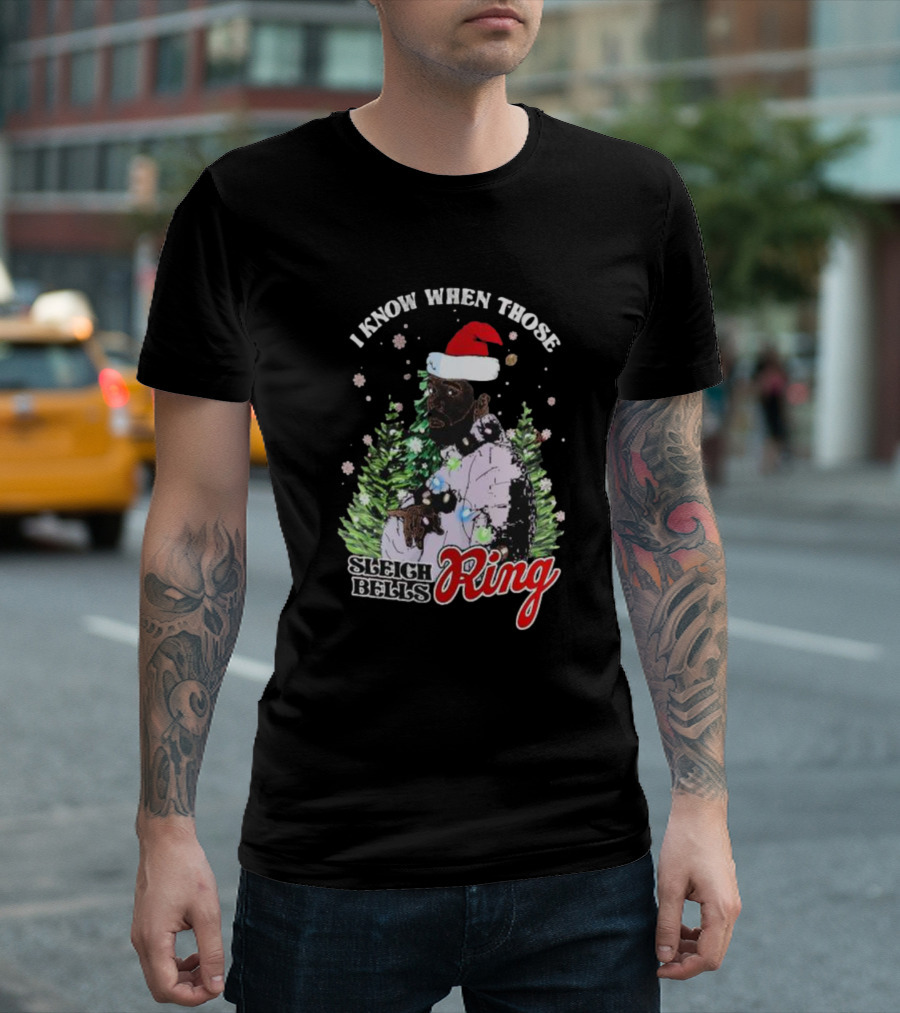 I Know When Those Sleigh Bells Ring Happy Holiday Merry Christmas Drake T-Shirt