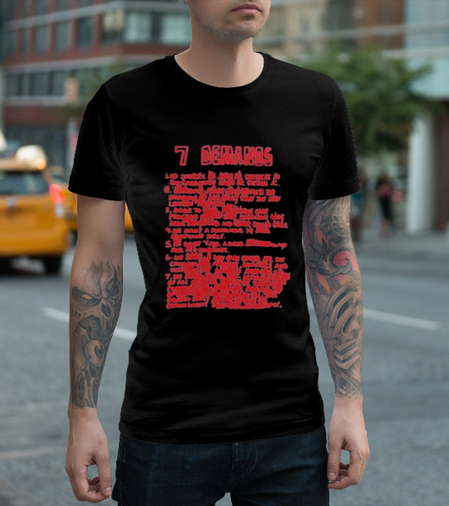 7 Demandos Ericdoa Siempre Pa’lante T-Shirt