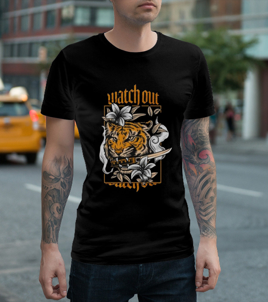 Watch Out Sidhu Moose Wala Tiger Sword Out 12-11-2023 T-Shirt