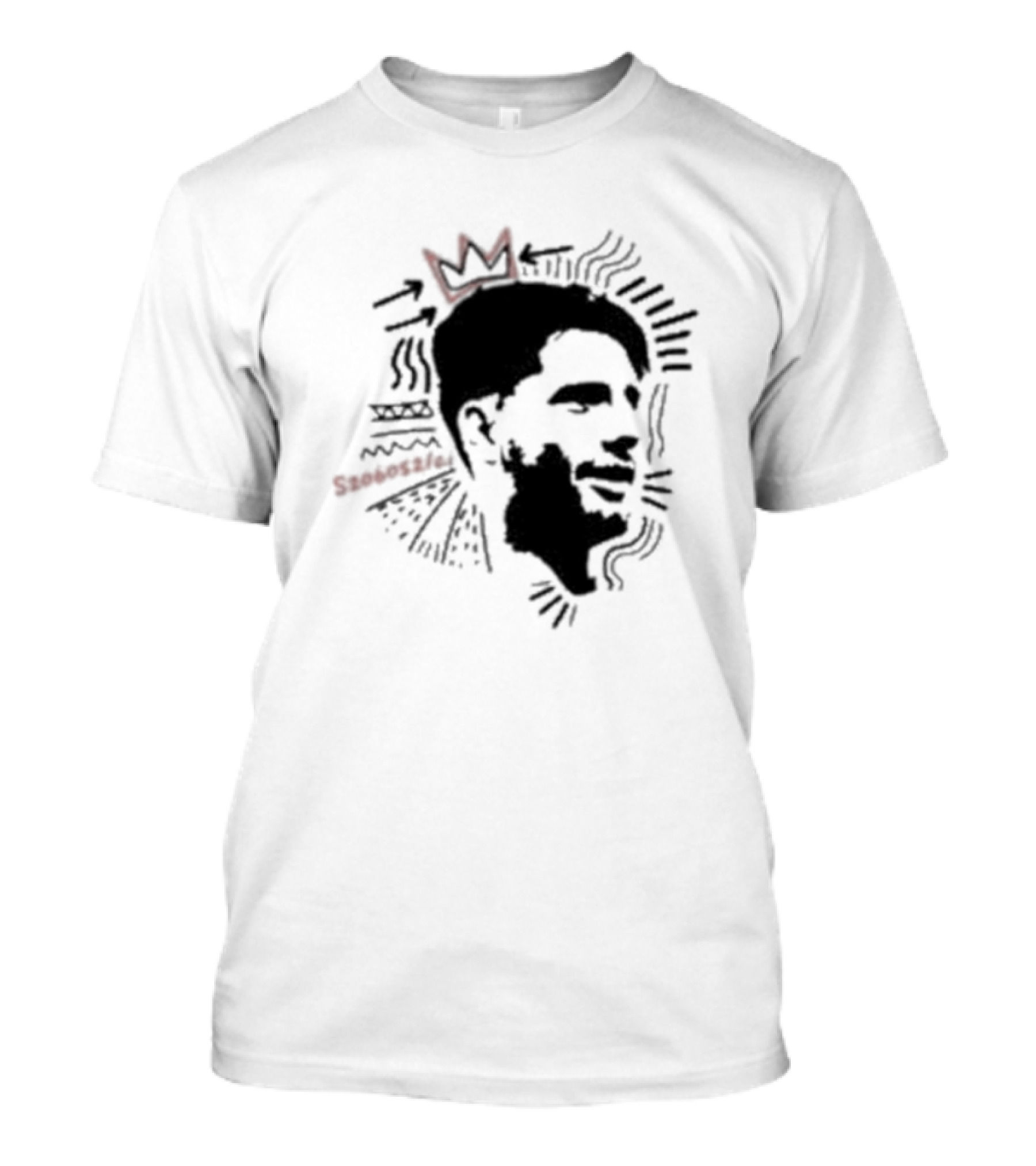 Dominik Szoboszlai Crown Graphic With Red Accents T-Shirt