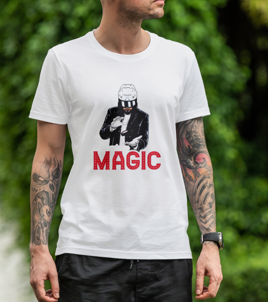 New York Rangers Broadway Magic Hockey Illusion T-Shirt