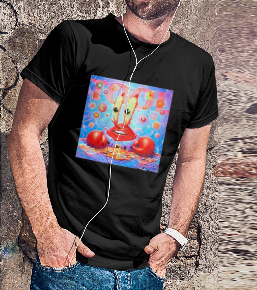 Tool Band Mr. Krabs Psychedelic Fusion T-Shirt
