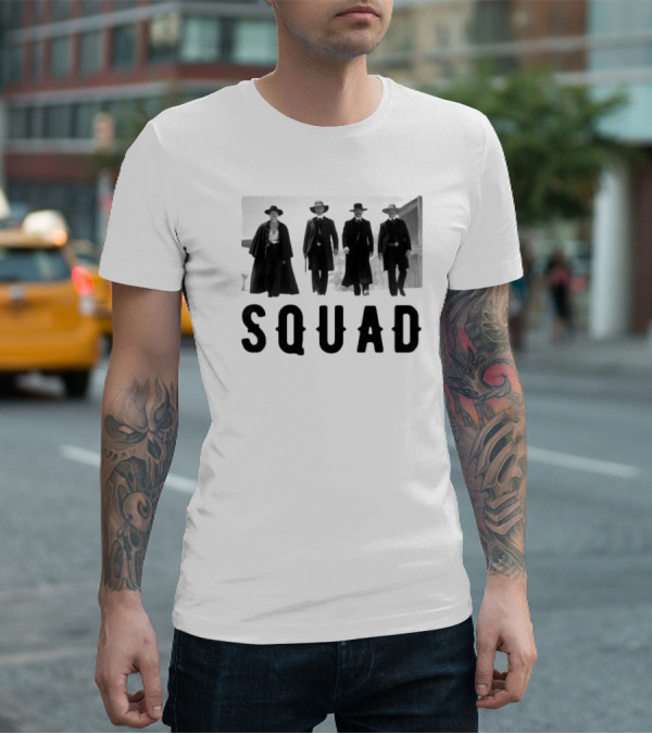 Tombstone Squad Western Cowboy Outlaws T-Shirt
