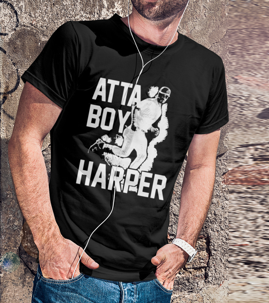 Atta Boy Harper Baseball Player Running T-Shirt