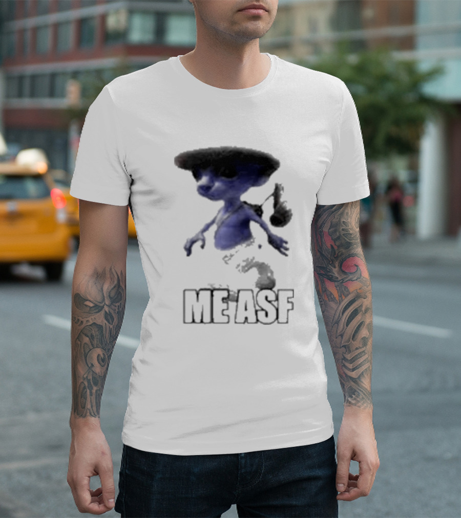 Cat Smurf Me Asf T-Shirt
