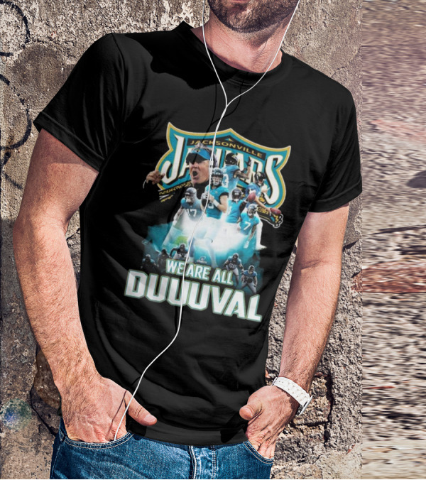Jacksonville Jaguars Players We Are All Duuuval Victory T-Shirt