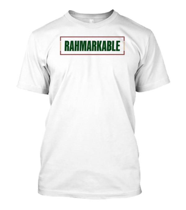 Rahmarkable Block Text T-Shirt