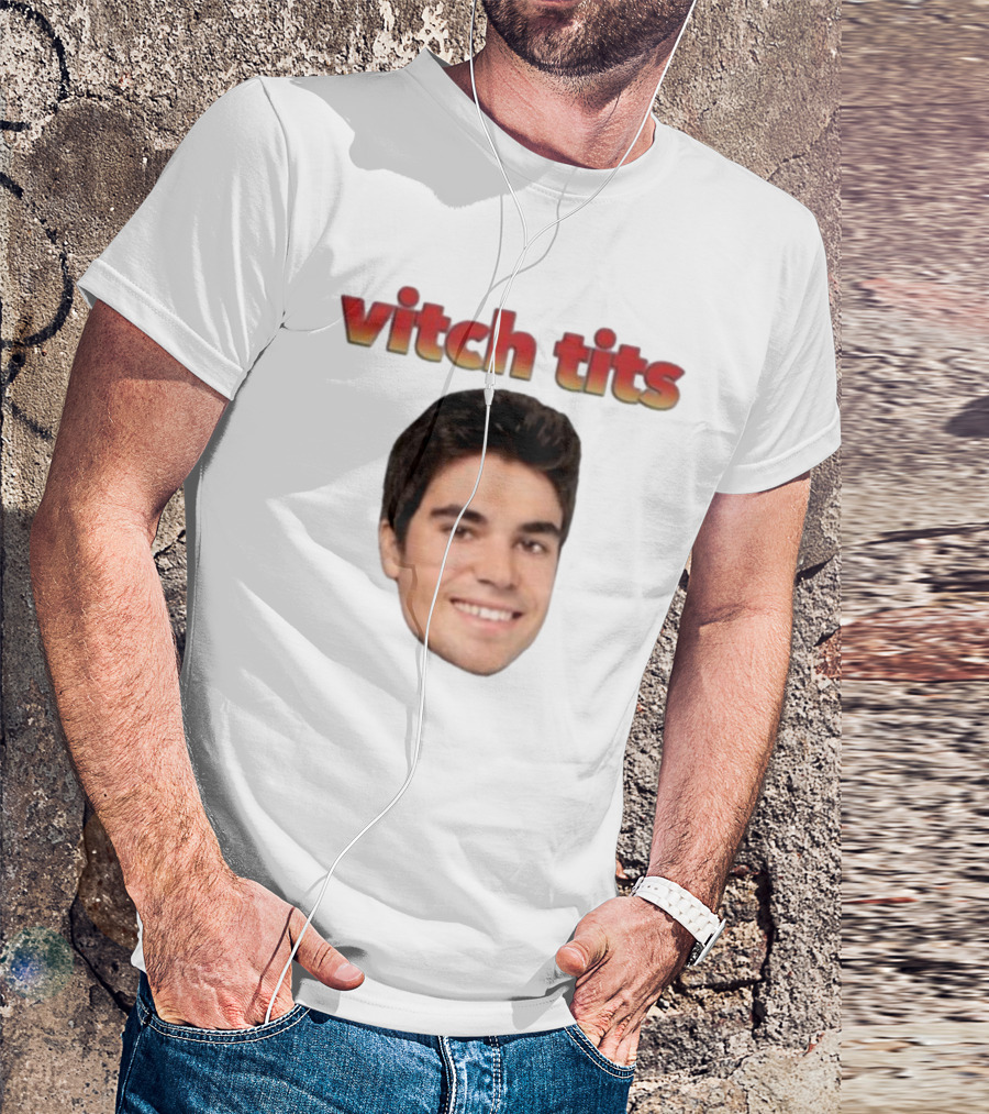 Vitch Tits Rocket Powered Mohawk F1 T-Shirt