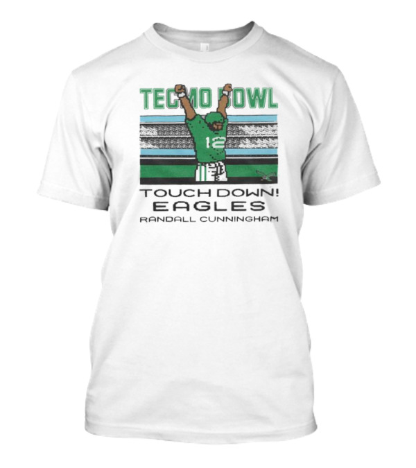 Tecmo Bowl Touchdown Eagles Randall Cunningham T-Shirt
