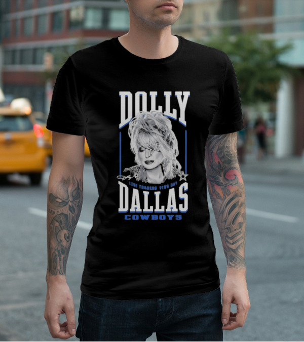 Dolly Parton Live Thanksgiving Day Dallas Cowboys T-Shirt