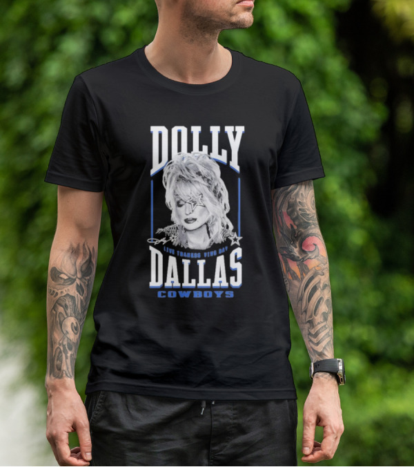 Dolly Parton Live Thanksgiving Day Dallas Cowboys T-Shirt
