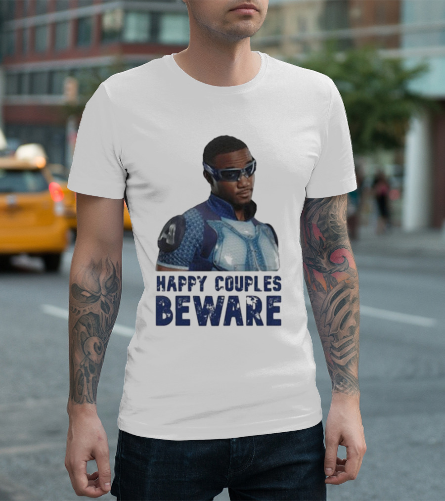 Happy Couples Beware Captain Secret Identity T-Shirt