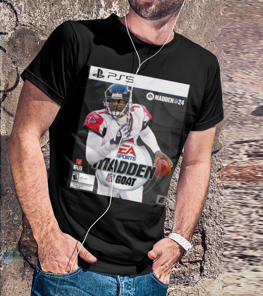 PS5 EA Sports Madden 24 NFLPA Michael Vick Madden GOAT NFL T-Shirt