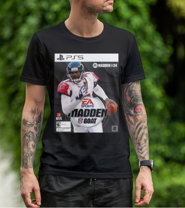 PS5 EA Sports Madden 24 NFLPA Michael Vick Madden GOAT NFL T-Shirt