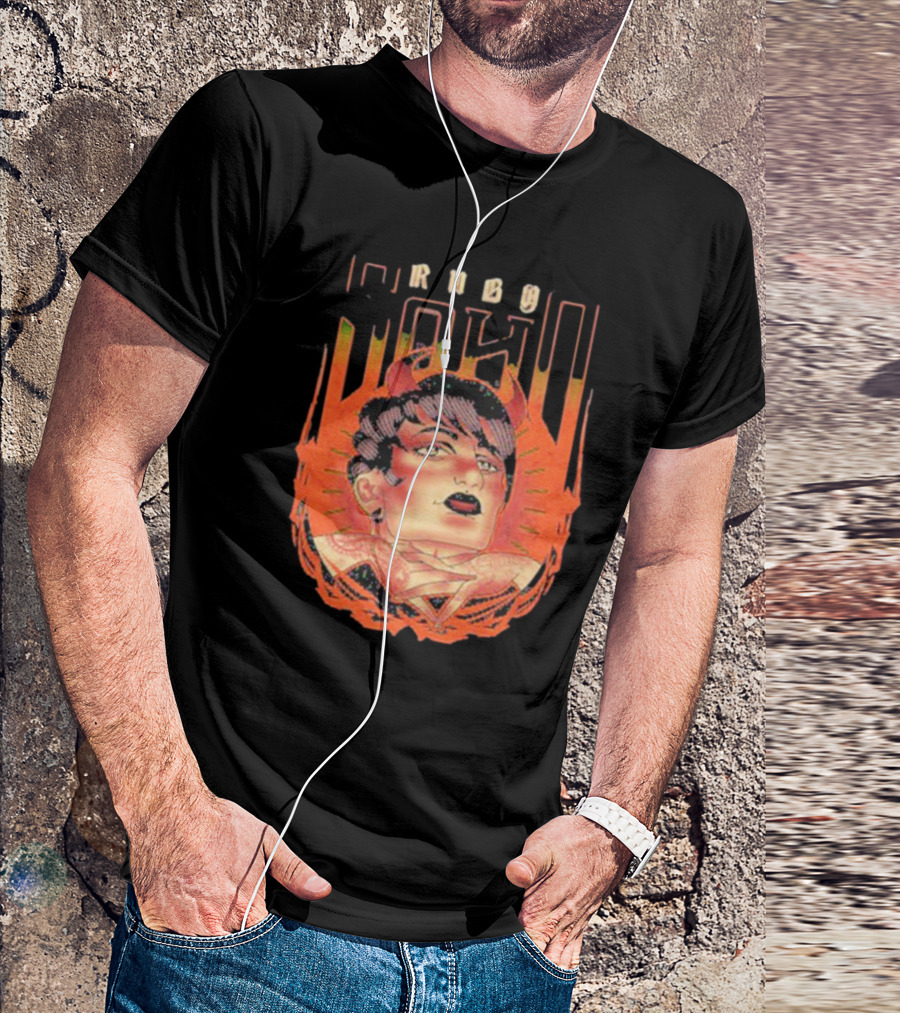 Ruby Soho Skin Deep Retro Demon Tattoo T-Shirt