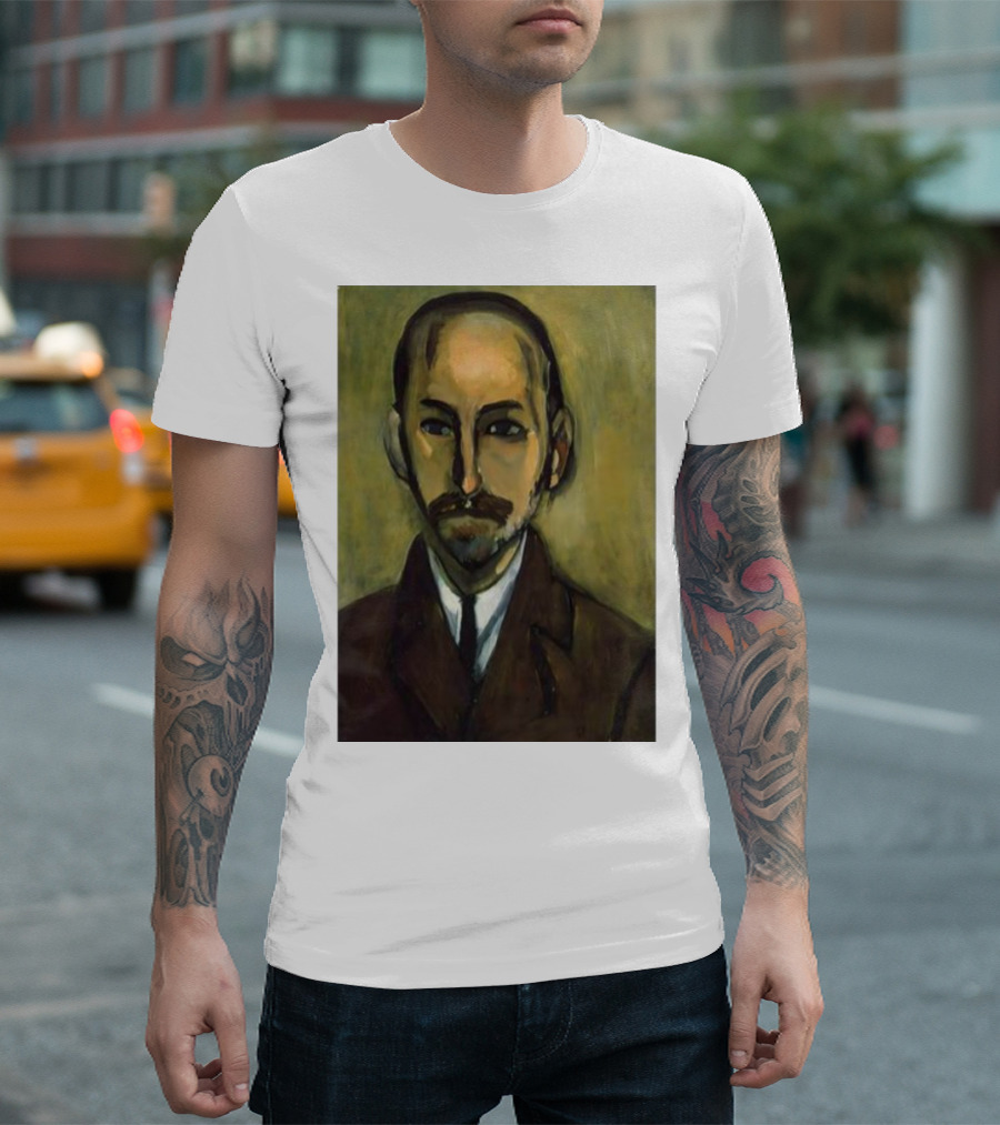 Henri Matisse Expressionist Portrait Style Painting T-Shirt