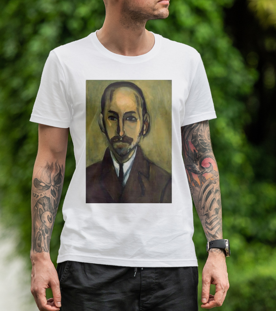 Henri Matisse Expressionist Portrait Style Painting T-Shirt