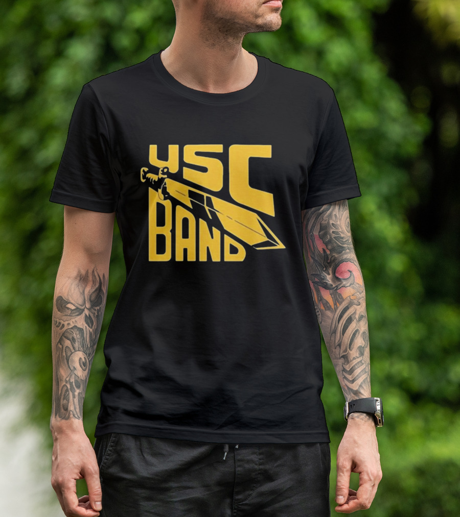 Olivia Rodrigo USC Trojans Band Sword Marching Russell T-Shirt