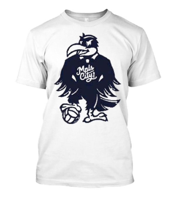 Schmitty The Crow MKE City Basketball Raven T-Shirt