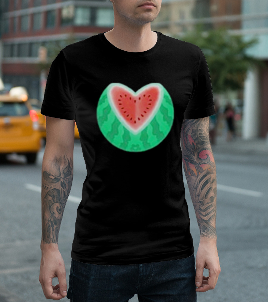 The Yetee Watermelon Heart T-Shirt