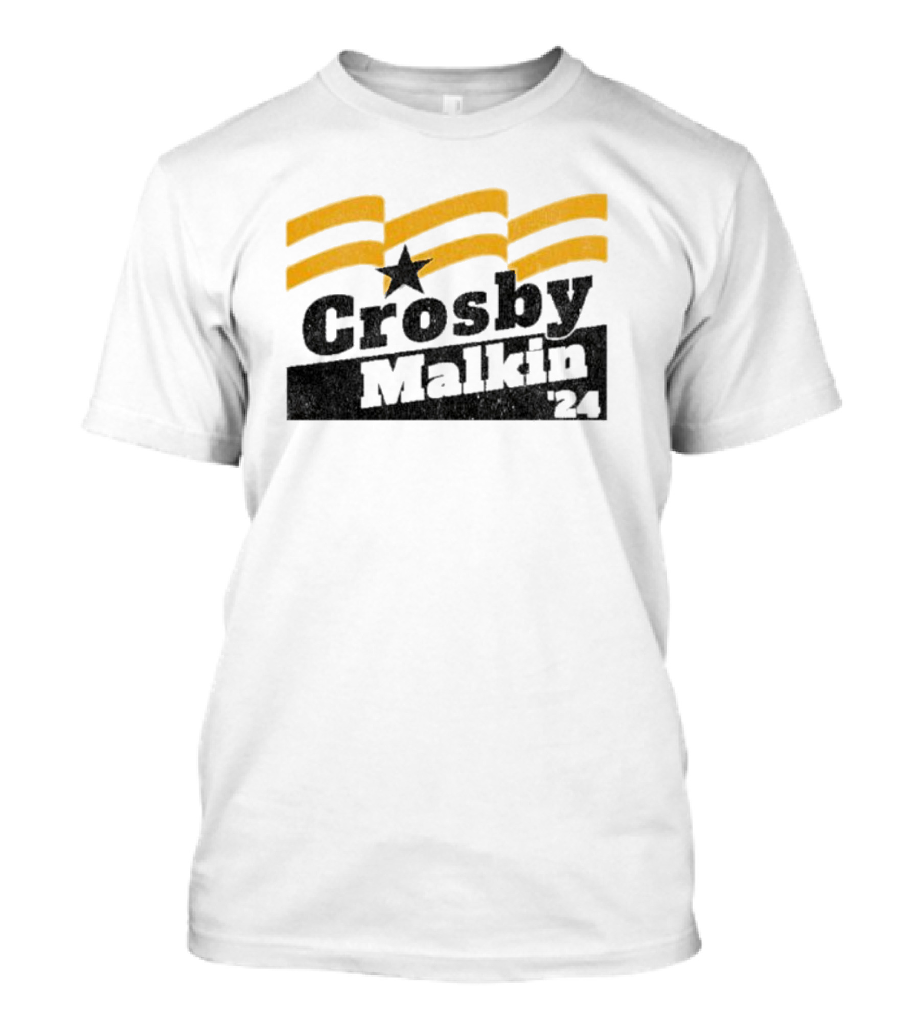 Crosby Malkin '24 Hockey Stars Campaign T-Shirt