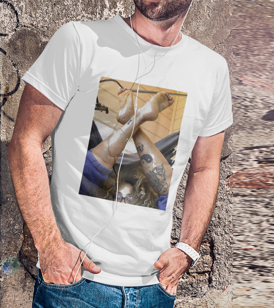 Omgitsbratch Yoga Yin Yang Tattoo Handstand T-Shirt