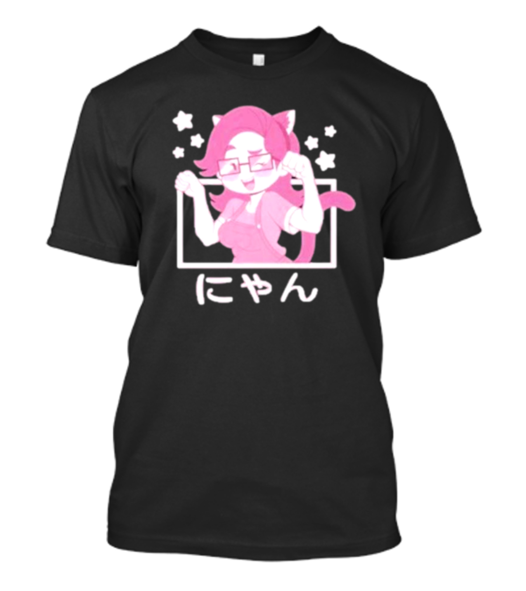 Saberspark Sabie Nyan ゃん Cat Girl Anime T-Shirt